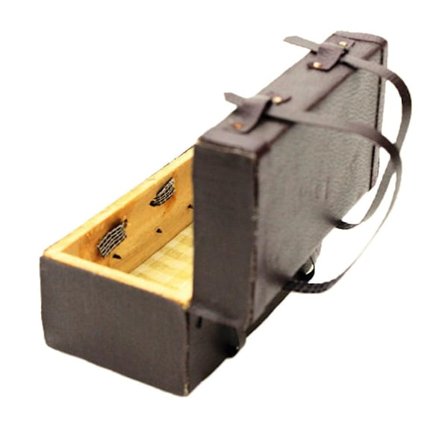 2x 1:12 Skala Dukkehust Koffert For BJD Rom Håndlaget Dekor Deler