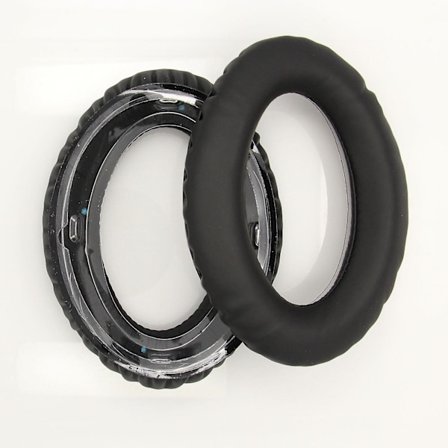 Reservedeler til øreputer for Sennheiser Pxc450/pxc350/pc350/hd380 Pro - Svart