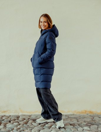 Norrsken Lund Jkt W - Navy - 40