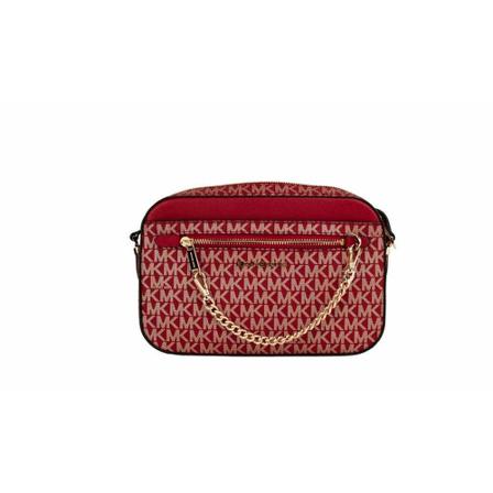 Michael Kors Cross Body Väska röd, Dam Axelremsväskor, Dam, Storlek: ONE SIZE