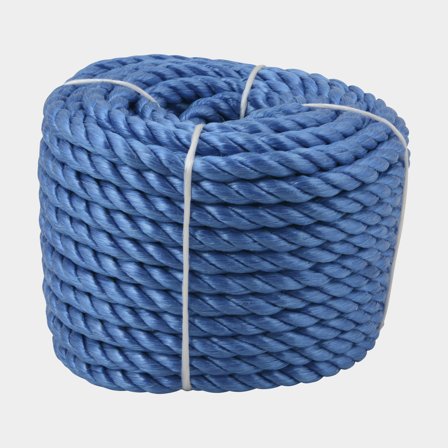 Corda per telone, Ø10 mm, 20 metri, blu