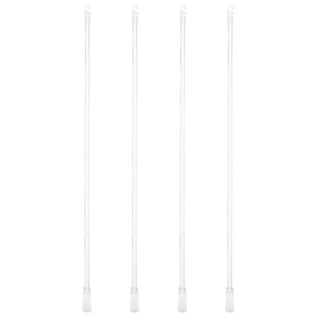 4 stk Kontor Gardin Blind Stang Vertikale Gardiner Vinduer Gardiner Trekke Stang Gardin Erstatning