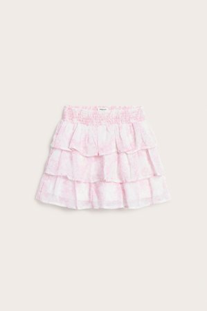 Kappahl | Kort volangkjol | Rosa