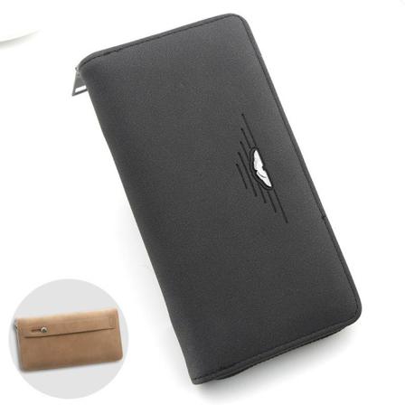 Plånbok Mobilplånbok Plånboks Kortplånbok Dam Herr Pu Läder G880120 Svart