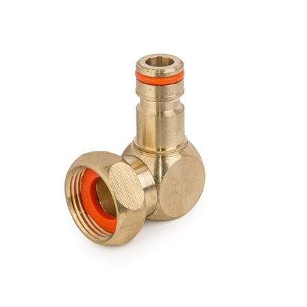 Roterende adapter - innvendig gjenge 3/4" - MESSING