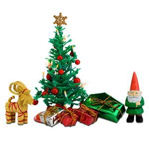 Lundby Christmas Tree Set 4+ years - Dolls and doll houses - 4+ years - White - Dolls ́ houses and accessories