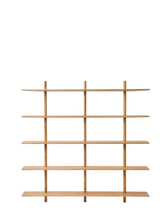 Muubs Shelf Noir Xl - Natural Oil - 140X20X140CM