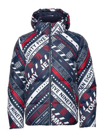 Tjm Down Aop Jacket Patterned Tommy Jeans