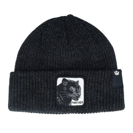 Goorin - Noir cuff Bonnet - The Panther Beanie Void Black Cuff @ Hatstore