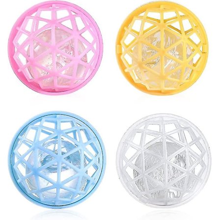 Heytea 4 st Ryngrengöringsbollar Väskrengöringsboll Klibbig Insida Boll Plocka Upp Damm, Håll Din Plånbok, Väska, Ryggsäck, Resväska Ren (4 st)