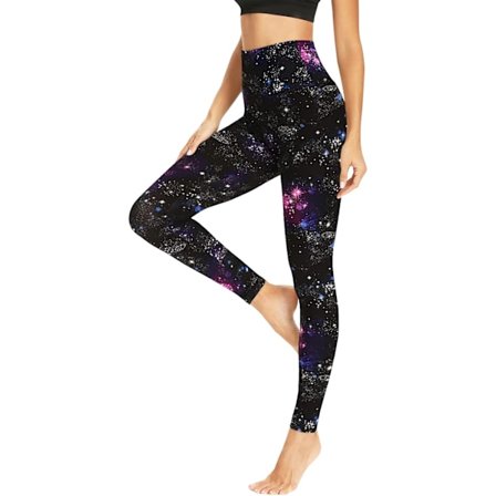 Leggings for kvinner - Leggings for kvinner - Høy midje - Uigennemsiktige leggings - Elastisk