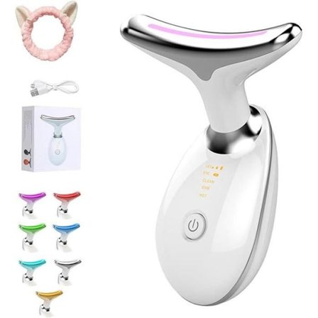 Kasvohierontalaite - AUTHEMENT - Wave Chic - Mikrovirta - Monitoiminen - Valkoinen