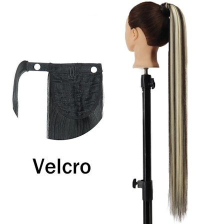 MERISIHAIR 55 85cm synteettinen poninhäntä pitkä suora viini punainen blondi ponipyrstö hiuspidennykset lämmönkestävä kortehiuskorte