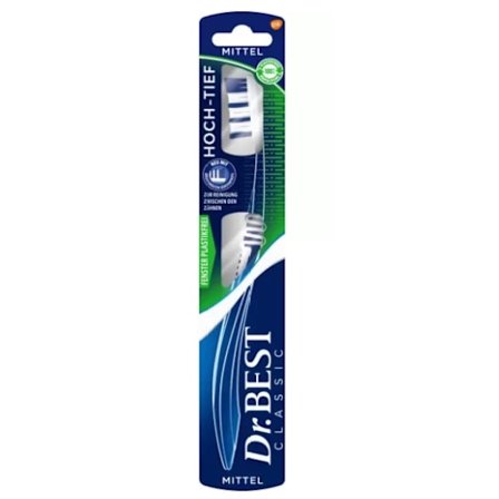 (Dr. Best) Kvalitets Tandborste från Tyskland/ Ergonomisk Design