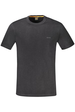 Hugo Boss T-shirt Maniche Corte Uomo Nero