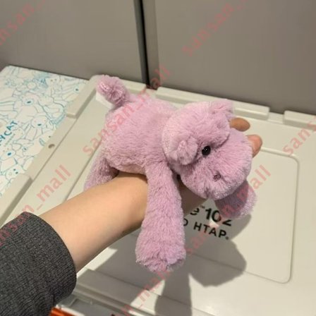 Ny Jelly Cat Liten Smudge Flodhäst Björn Kanin Mjuk Plyschleksak Med Dammpåse Gåvor