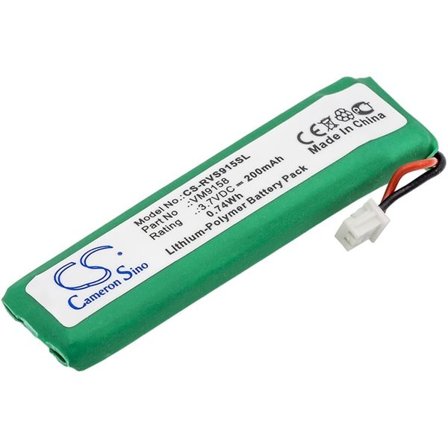 Batteri til trådløst headset til Revolabs Solo Field, Solo Executive, 02-DSKSYS-D og andre.
