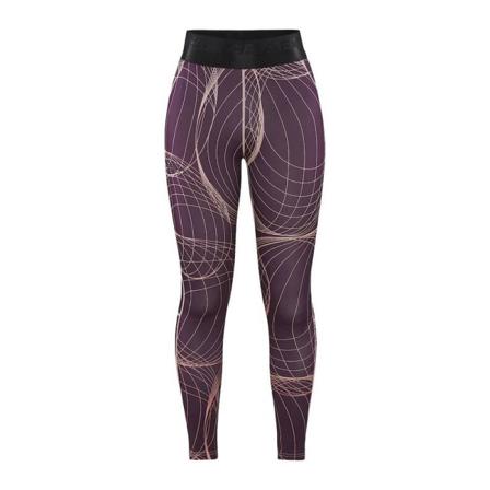 Craft Dam/dam Core Essence Leggings Xl Burgundy/pink