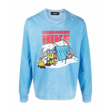 Dsquared2 Sweatshirts Blå, Herre