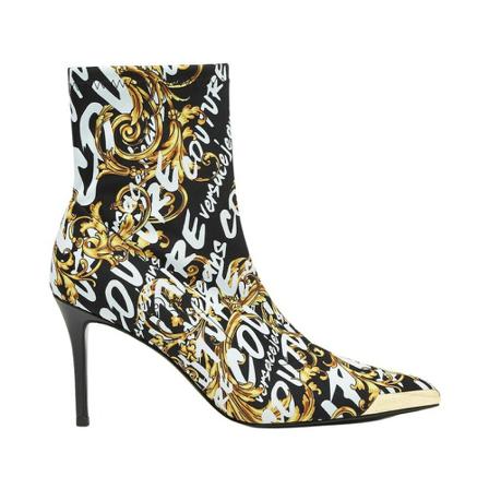 Versace Jeans Couture, Boots Zwart, Dames, Maat:38 EU