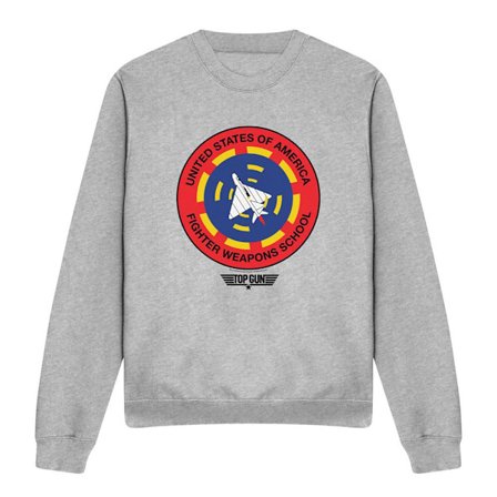 Top Gun Unisex Vuxen Fighter Weapons School Sweatshirt XXL Spor