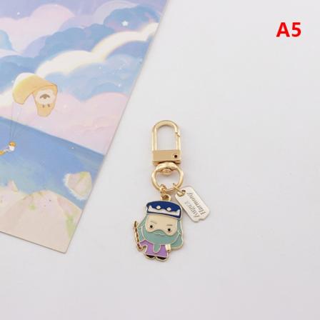 Tegneseriefigurer metal nøglering Magic Business School Pendant Ke A5