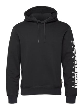Badas H 1 Hoodie Svart Napapijri