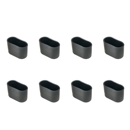 16 kpl tuolinjalan suojuksia, tuolinjalan suoja, lattian suoja, jalkahatut, muovinen suojakorkki, taittuva tuoli, soikea putki kalteville 