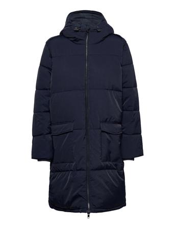 Objzhanna L/S Long Jacket Fôret Kåpe Blå Object