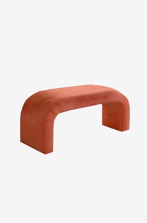Hanah Home - Pouffe-Tokio - Punainen - Rahit - - Homeroom