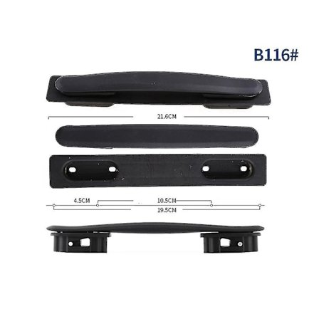 Matkalaukun kahva, muovinen vetokahva, varaosat matkalaukkuun - Täydellinen