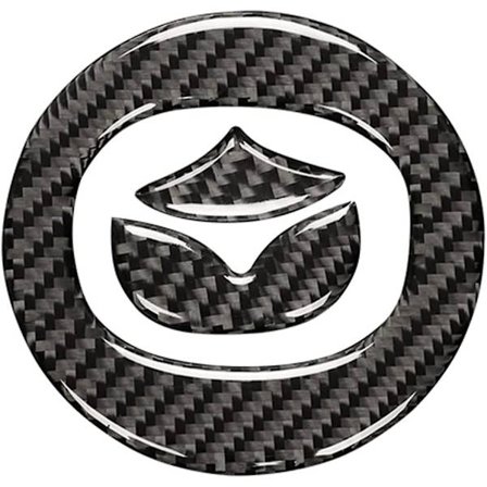 Mazda CX-5 Dekorativ Klistremerke i Karbonfiber for Rattet