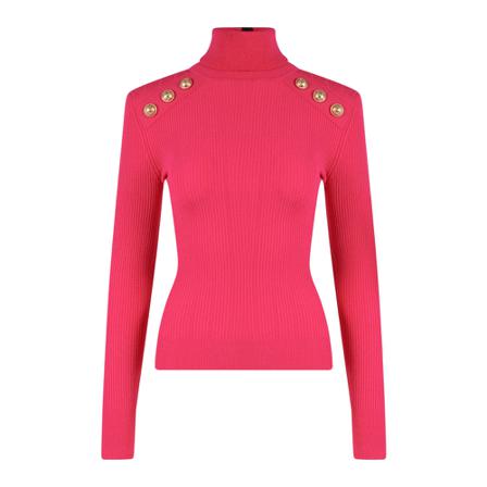 Balmain Strik Yf1Kh000Kb00 Pink, Dame Rullekraver