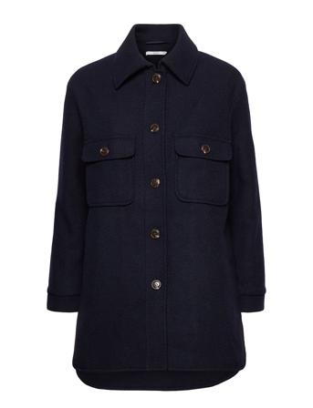 Coats Woven Blue EDC By Esprit