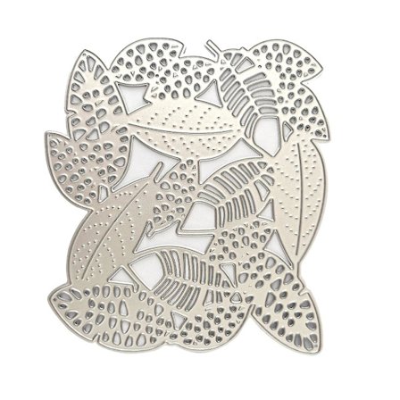 Metalliset leikkuumuottilehdet kohokuviointistanssit korttien tekoon Scrapbook