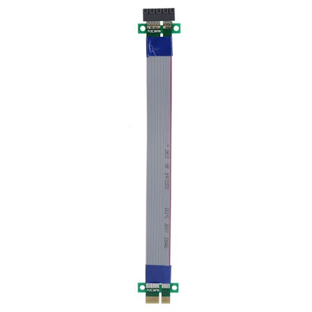 PCIE-forlengelseskabel 1X Riser-kort Extender DoubleSpeed hann-til-hunn Adapter Ribbon EP051