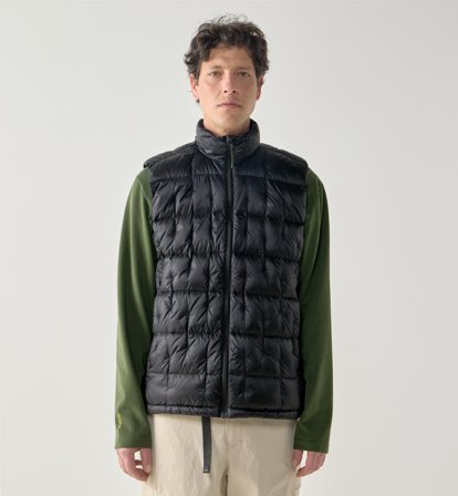 Haglöfs Hede Down Vest Men True Black - Herre - L