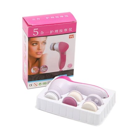 Rengøring Face Brush 5-i-1 Body Face Facial Rengøring