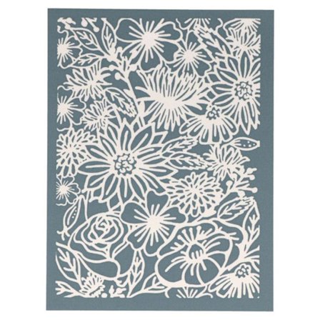 Sculpey Screen Printing Stencils - Blommig