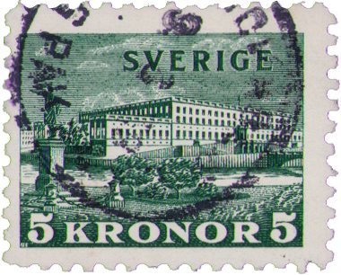 Sverige - AFA 216 - Stemplet