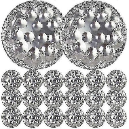 20 stk. Escargot Bageforme Escargot Folieforme Snegleserveringsfade Folie Snegleforme