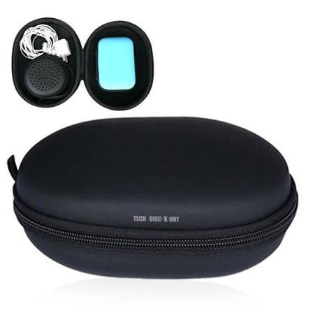 Hölster för hörlurar - TD - Universell - Fällbar - Svart - Reseskydd
