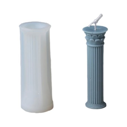 Pieni Rooman pylväs kynttilämuotti tuoksukynttilä diy muotti kipsimuotti kotiin