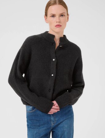 Gestuz Alphagz Short Cardigan Noos - Black - M