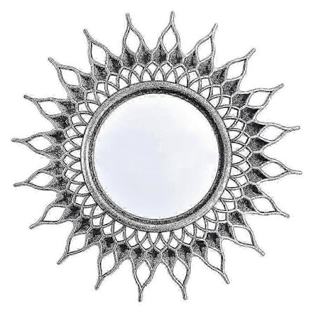 Liten Rund Väggspegel - Idealisk Kompatibel med Badrum, Sovrum, Hotell Smink Dressing