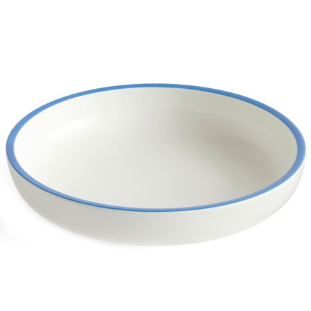 Hay Sobremesa serveringsskål, large, vit/blå | Bakning > Bunkar och Skålar > Skål | Bagaren och Kocken