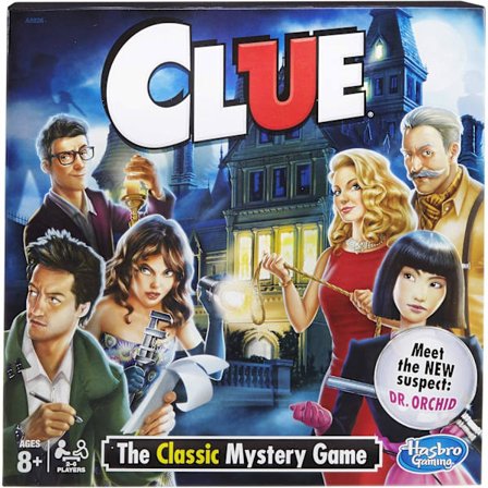 Clue spil fra 8 år og opefter brætspil for 3-6 spillere