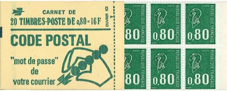 Frankrig 1976 - Frimærkehæfte YT 1893-C1 - Postfrisk