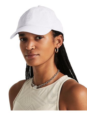 Under Armour W Iso-Chill Armourvent Adj - White - ONE SIZE