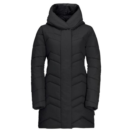 Jack Wolfskin Women's Kyoto Coat Women synthetic-lined parkas Black M